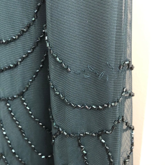 Adrianna Papell Emerald Evening gown - Picture 5 of 7